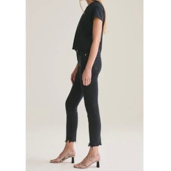 Agolde Raw Hem Straight Leg - Picture 2 of 4